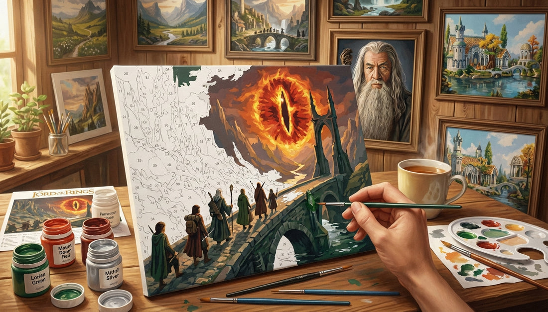 The One Paint by Numbers Kit to Rule Them All: LoTR Edition Revealed