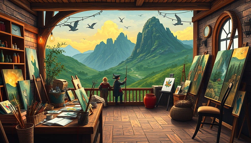 Discover the Best Paint by Numbers Kits for Adults Featuring Lord of the Rings: A Relaxing Hobby for Stress Relief