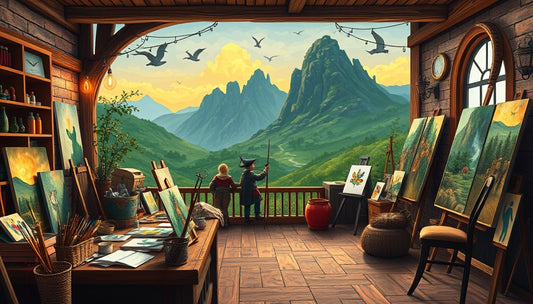 Discover the Best Paint by Numbers Kits for Adults Featuring Lord of the Rings: A Relaxing Hobby for Stress Relief
