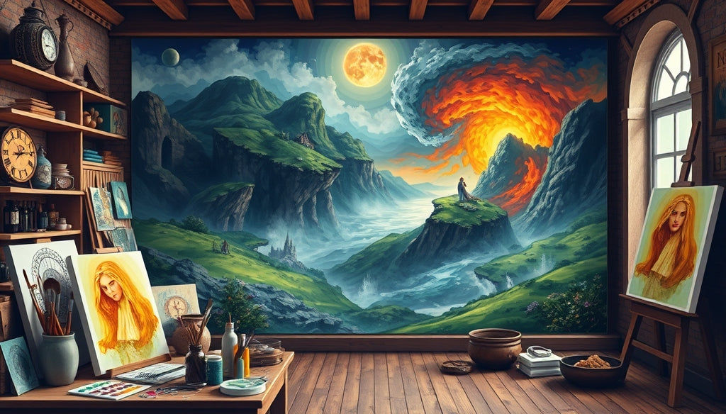 Paint by Numbers for Seniors: Best Easy-to-Use Kits Featuring The Lord of the Rings