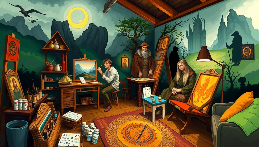 Turn Your Favorite Scene from The Lord of the Rings into a Paint by Numbers Kit