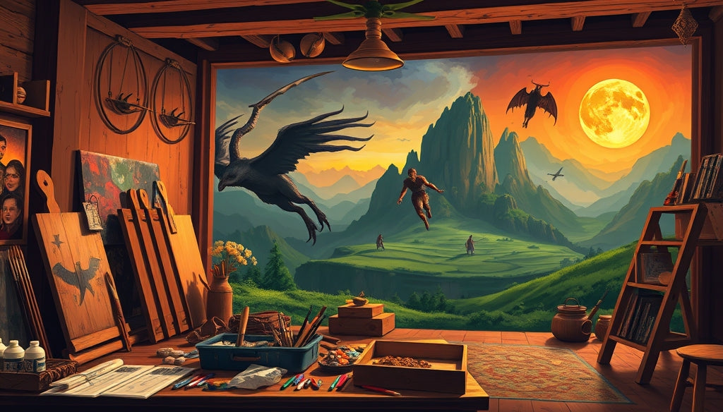 Where to Buy Premium Paint by Numbers Kits with Free Shipping for The Lord of the Rings Fans