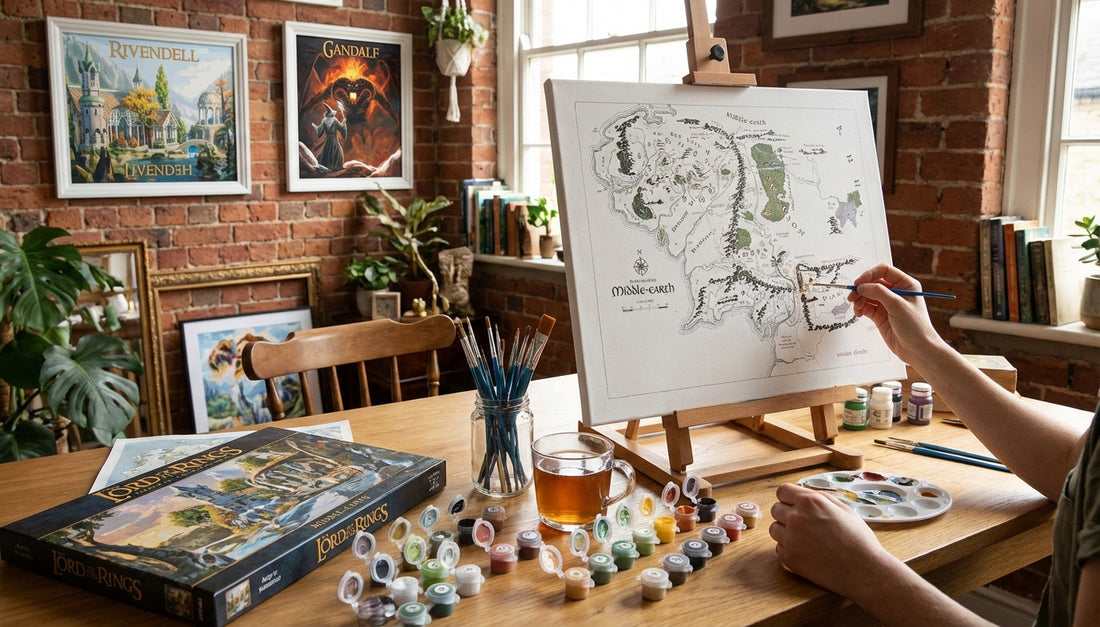 7 Secret Tips to Master Your Lord of the Rings Paint by Numbers Canvas