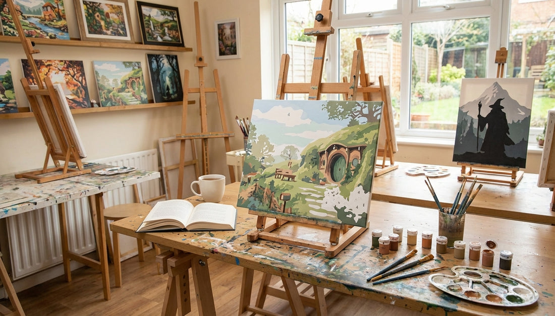 Relaxation Redefined: How LOTR Paint by Numbers Kits Relieve Stress for Adults