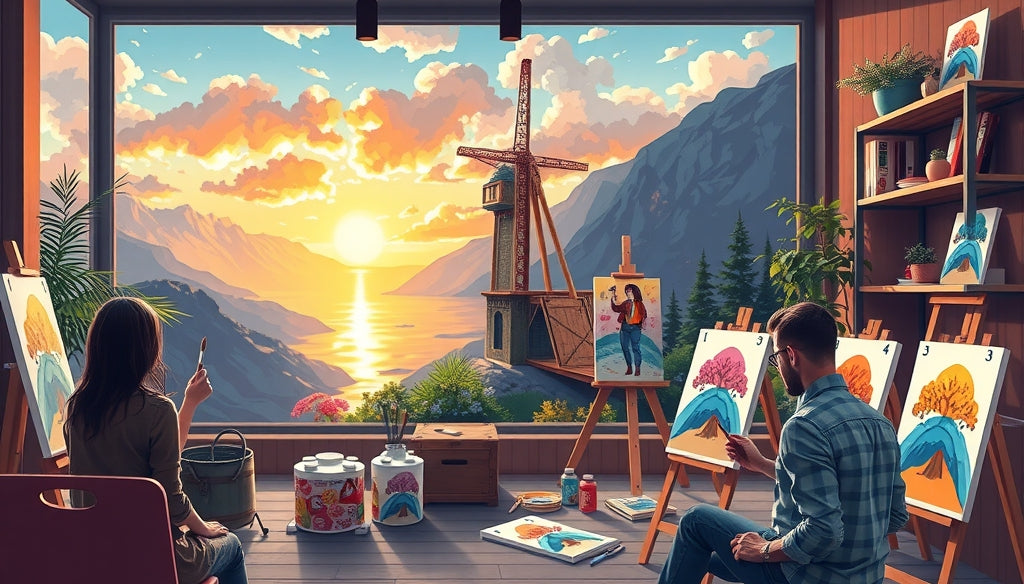 Need Extra Colors? Discover Paint by Numbers Sets with Extra Paint Colors