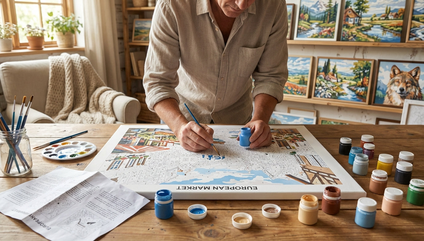 Ready for a Challenge? Explore Advanced Paint By Numbers Kits with Fine Details