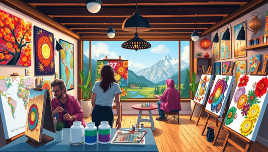 Discover the Best Paint by Numbers Kits for Adults in the US to Unwind and De-stress