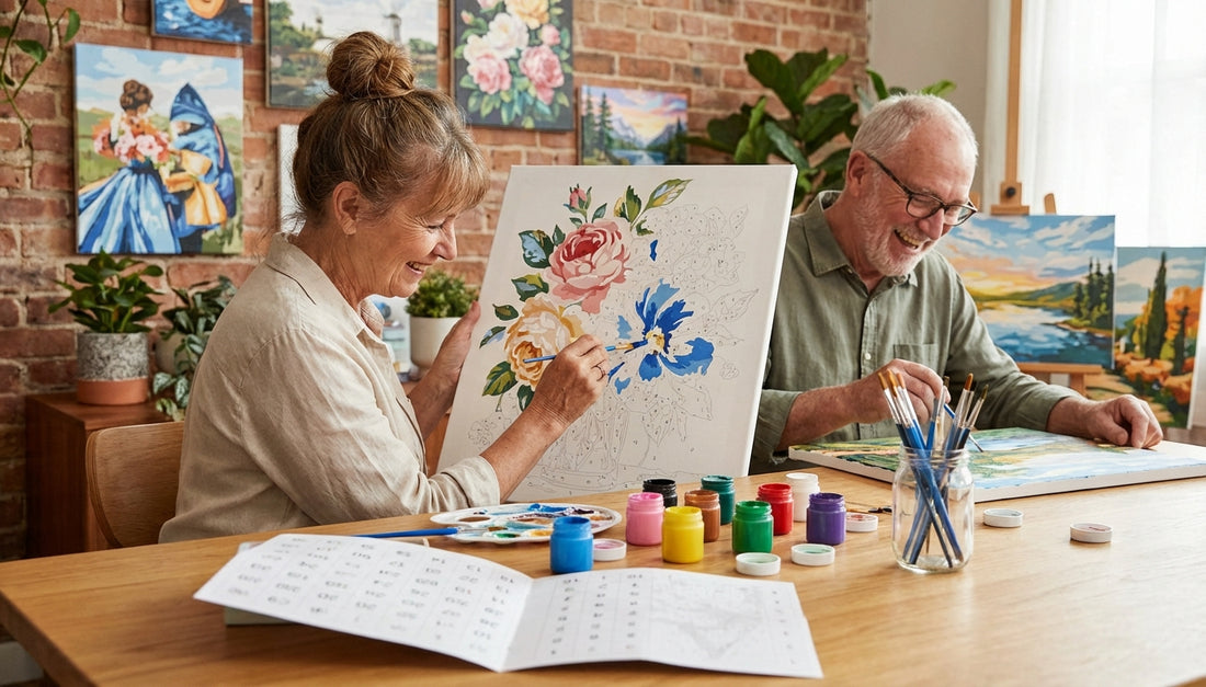 Best Easy PBN Kits for Seniors: Relax & Create