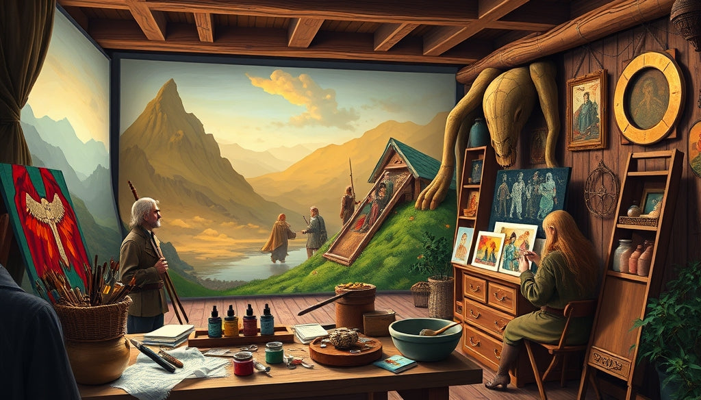 Five Must-Have Paint by Numbers Kits with Free Shipping USA for The Lord of the Rings Fans