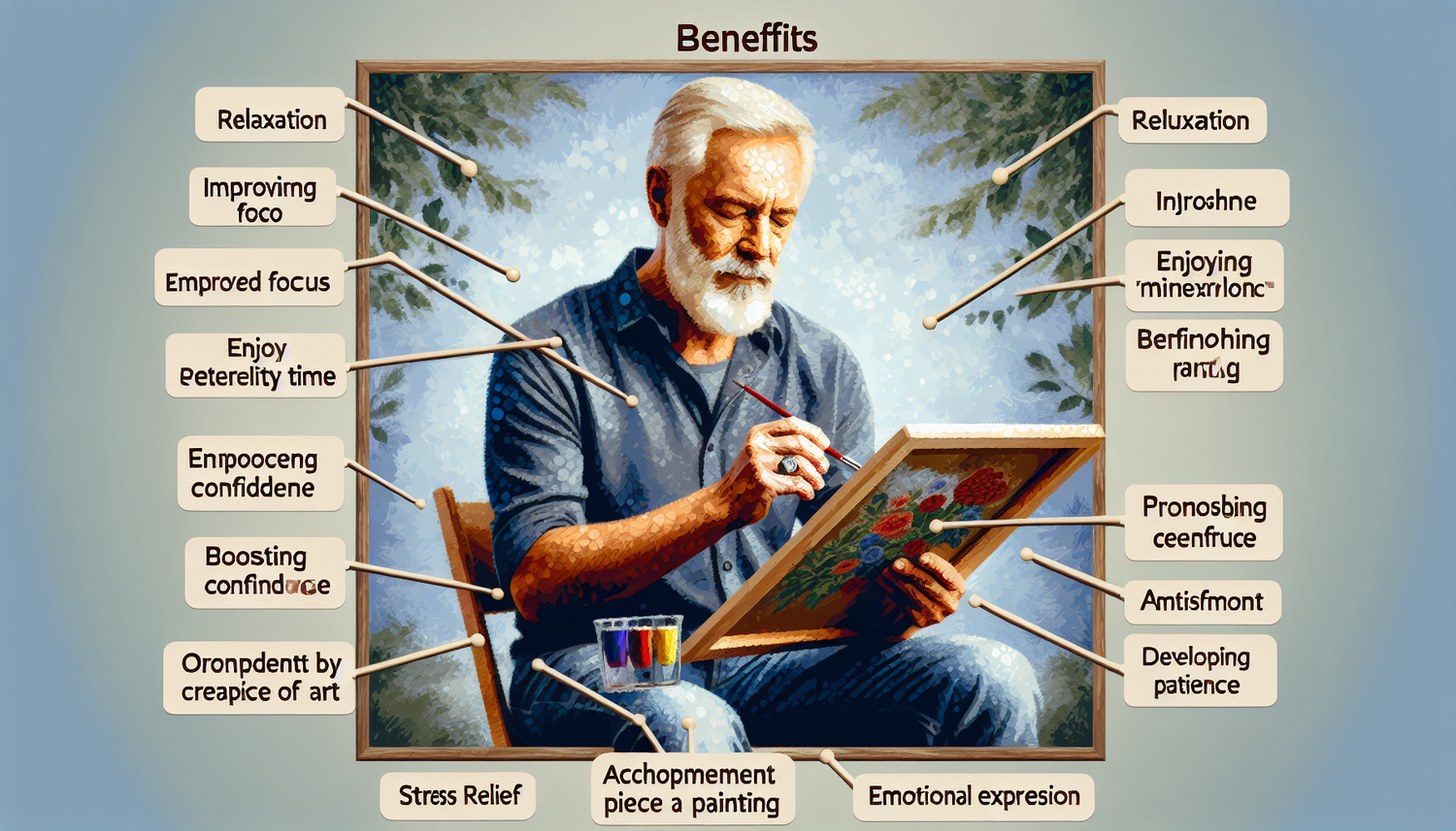 10 Benefits of Painting by Numbers: A Perfect Hobby for Adults Over 30