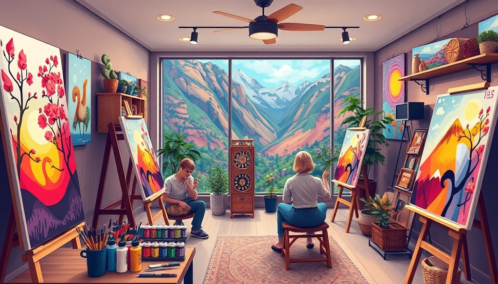 Discover the Best Paint by Numbers Kits for Adults in the US to Relieve Stress