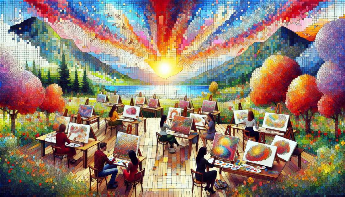 Unlock Your Creative Potential: Paint by Numbers for Relaxation and Fun