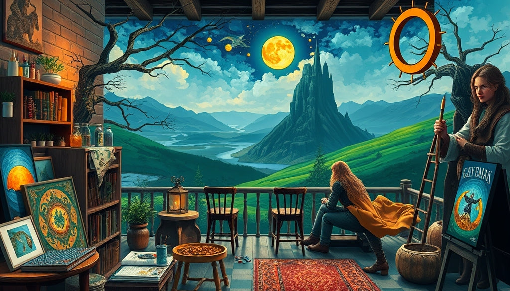 Relax and Unwind: Best Easy-to-Use Paint by Numbers Kits for Seniors Who Love Fantasy