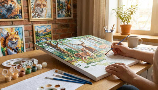 Wildlife & Nature PBN Kits for Adult Art Enthusiasts