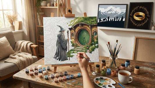 Don't Miss Out: Cheap Lord of the Rings Paint by Numbers Kits for Beginners