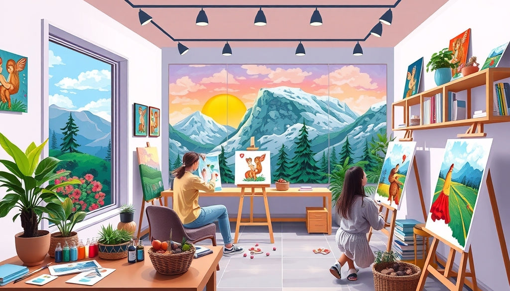 Discover the Best Paint by Numbers Kits for Adults in the US to Relieve Stress and Unleash Your Creativity