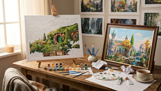 Lord of the Rings Paint by Numbers Sets on Sale: Epic Deals for True Fans
