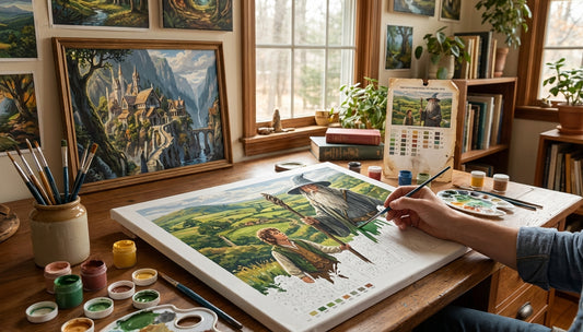 The Ultimate Collection: Must-Have Lord of the Rings Paint by Numbers Kits for Adults