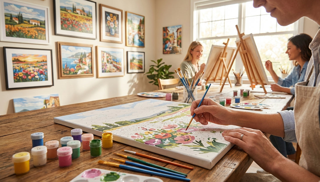 Top 10 Paint by Numbers Kits for Adults in the US.