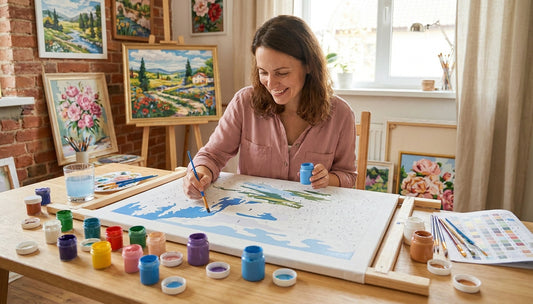 PBN Kits with Wooden Frame: Ready to Hang Your Art
