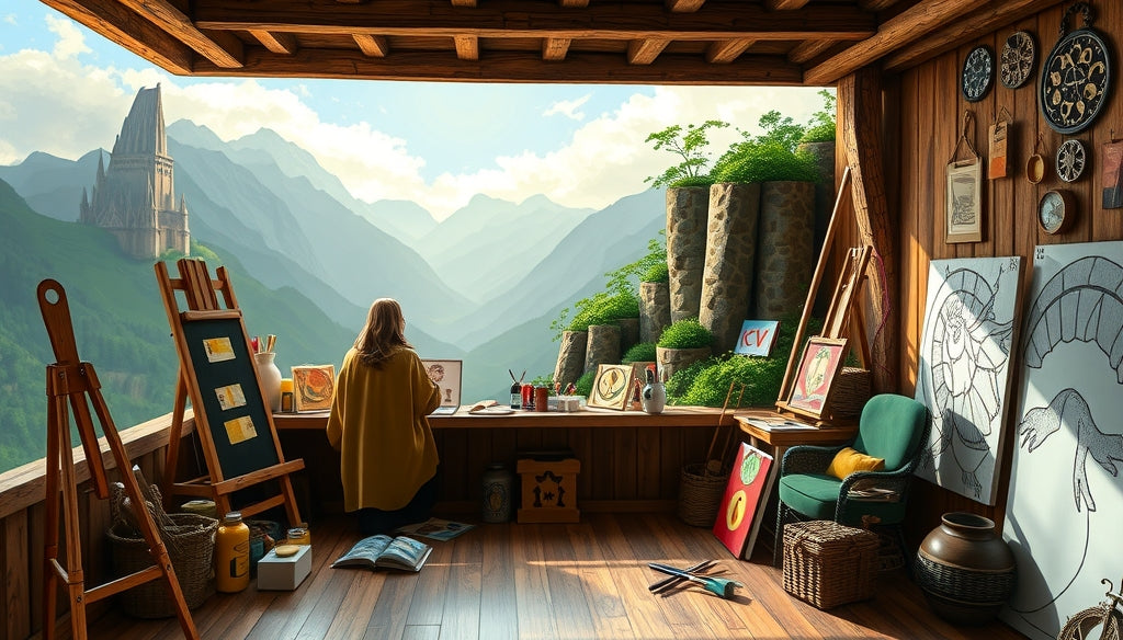 Top 5 Paint by Numbers Kits with Famous Artworks Featuring Scenes from The Lord of the Rings