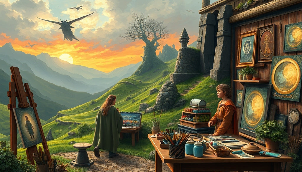 Discover the Best Paint by Numbers Kits for Adults Inspired by The Lord of the Rings