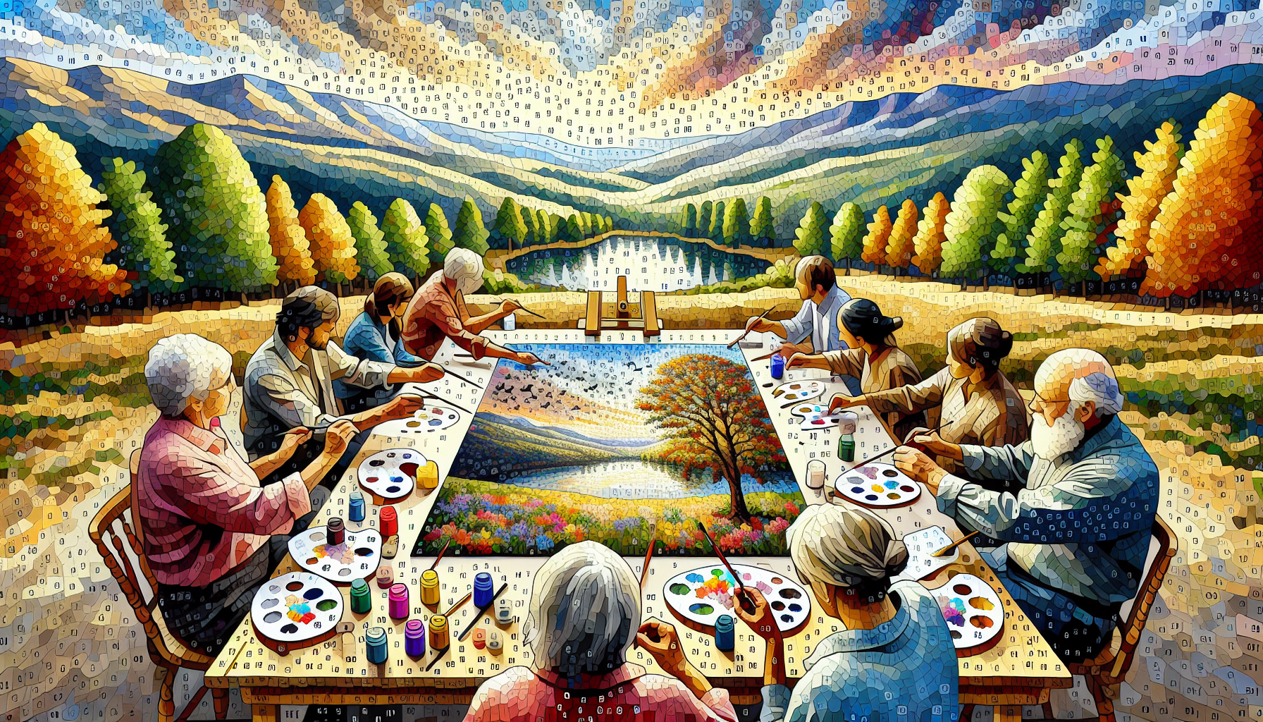 Painting by Numbers: The Simple Hobby that Revives Your Mind and Spirit