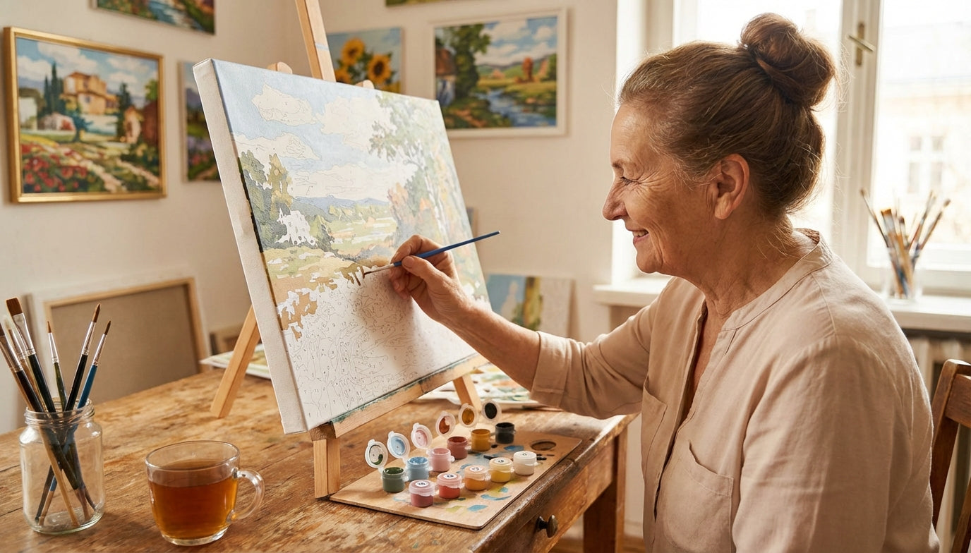 Seniors' Pick: Best Easy Paint by Numbers Kits