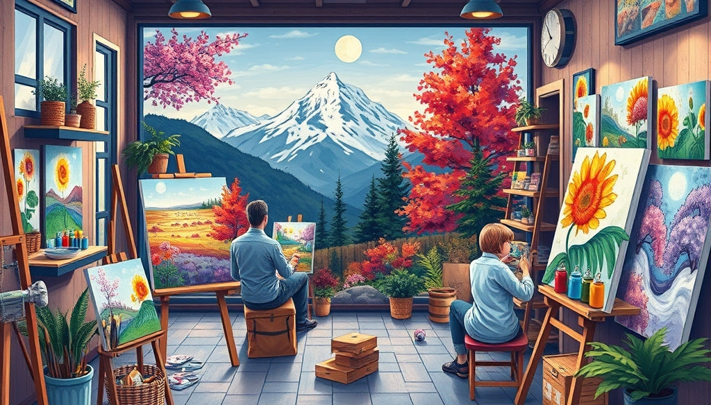 10 Best Paint by Numbers Kits for Adults in the US to Soothe Your Stress