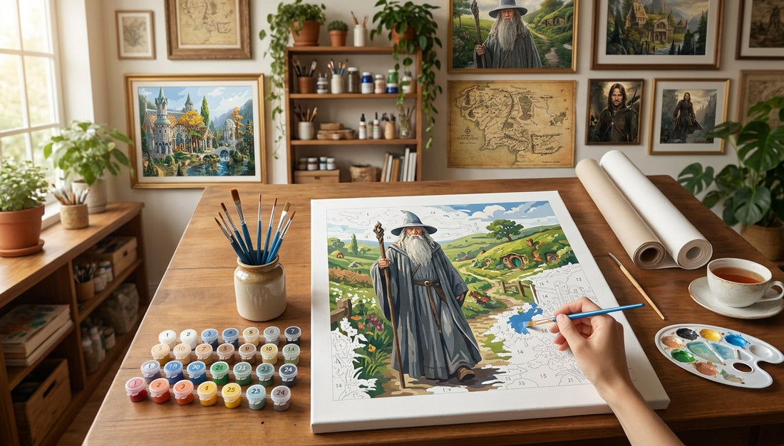The Secret to Escaping Reality: Lord of the Rings Paint by Numbers Kits Revealed