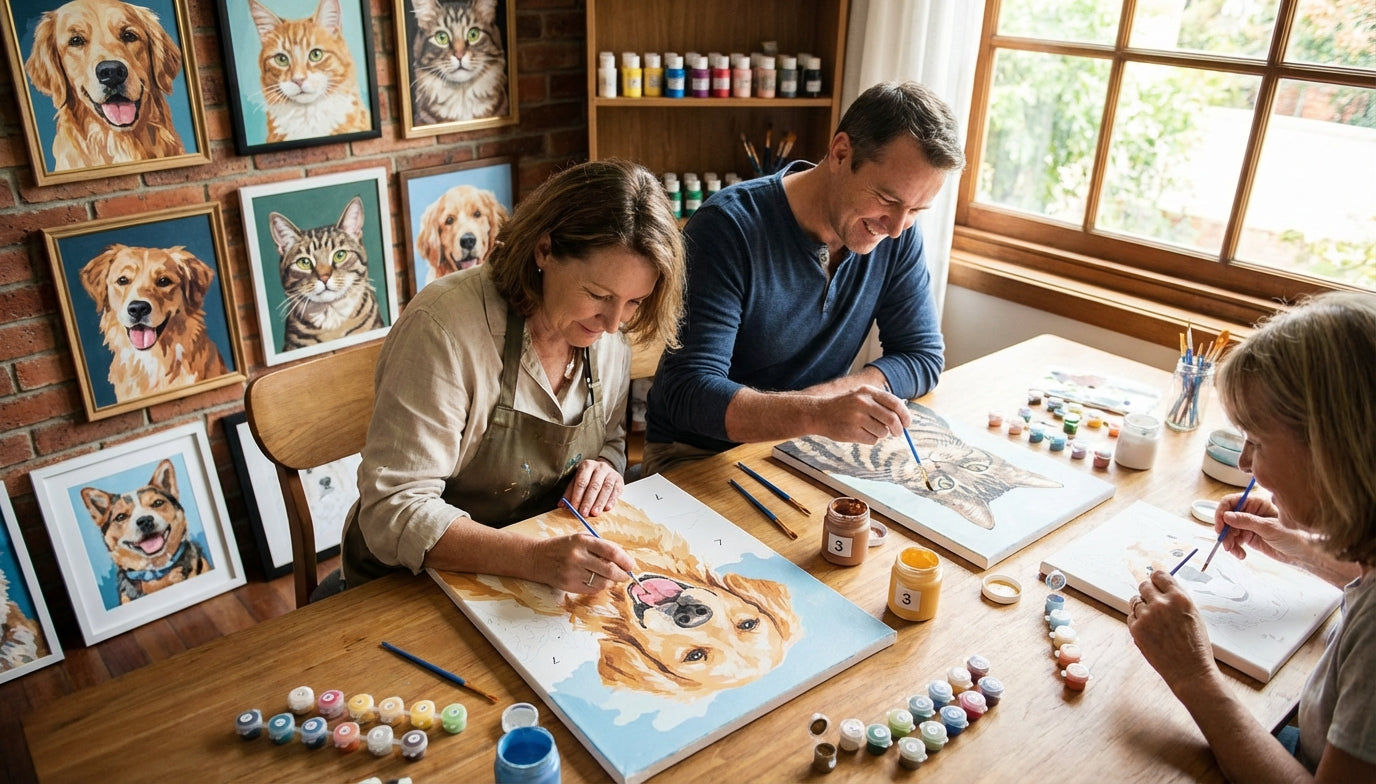 Personalized PBN Kits for Pet Lovers