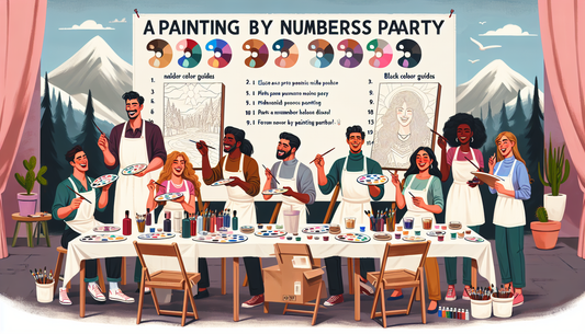 How to Host a Painting by Numbers Party for Friends: A Complete Guide