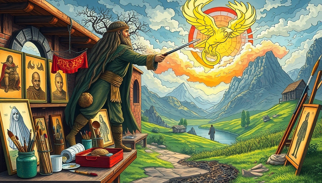 Relax and Create: Best Easy-to-Use Paint by Numbers Kits for Seniors with Middle-earth Themes