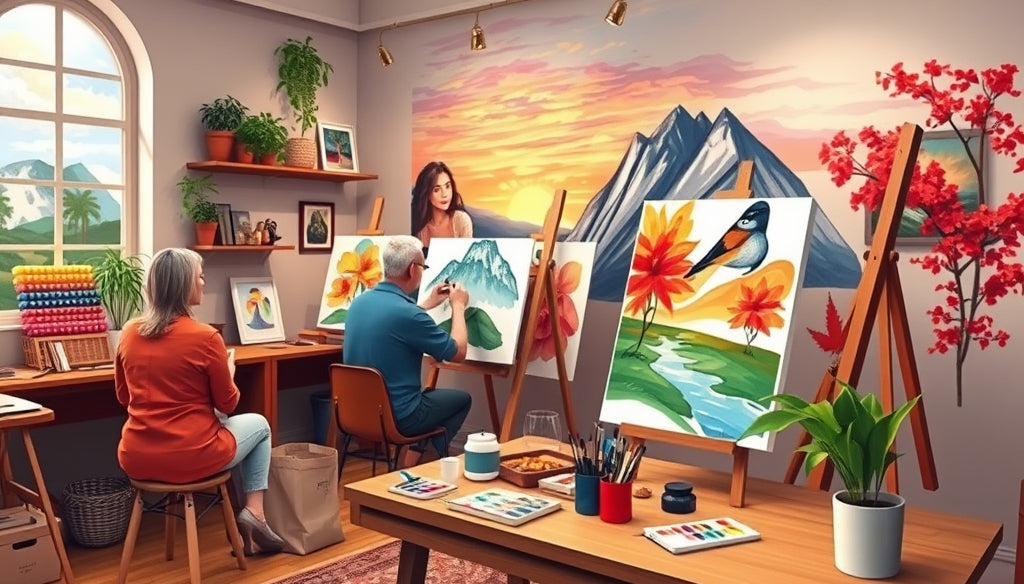 Discover the Best Paint by Numbers Kits for Adults in the US: Top Picks for Stress Relief