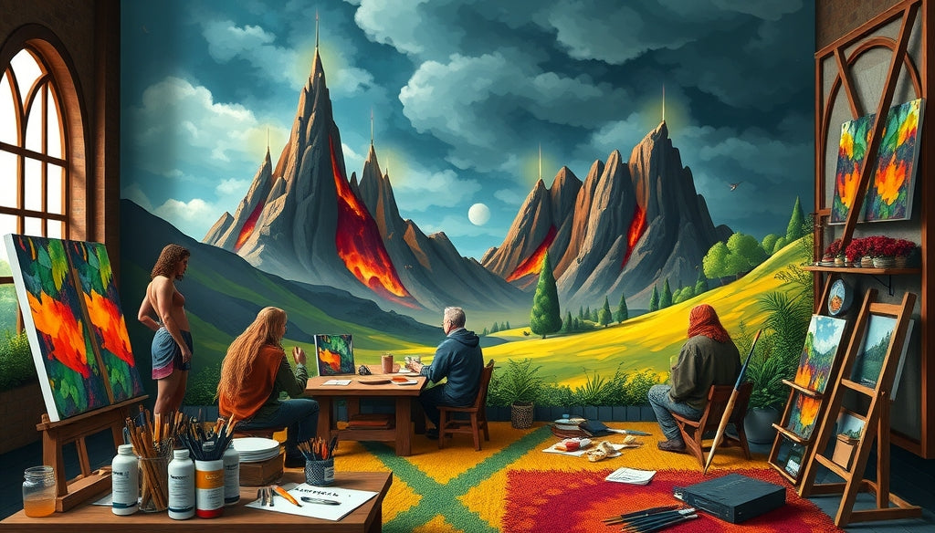 Discover the Best Paint by Numbers Kits for Adults Inspired by The Lord of the Rings