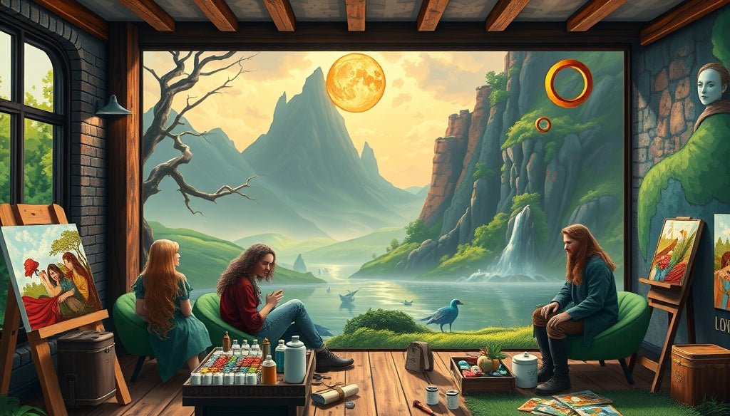 5 Amazing Paint by Numbers Kits on Sale with Fast Shipping for Tolkien Enthusiasts