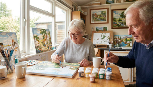 Seniors Love PBN: Easy & Relaxing Art Kits