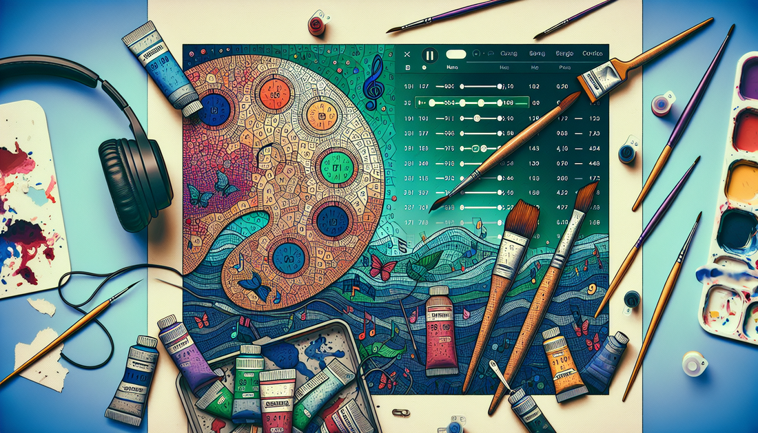 The Best Music Playlists to Listen to While Painting by Numbers