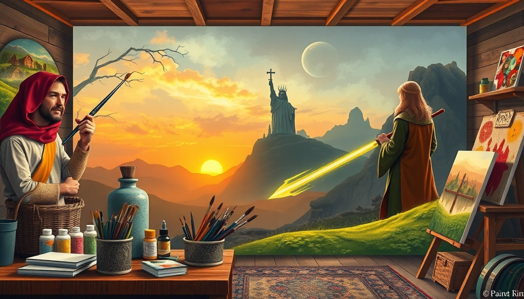 From Hobby to Art: Paint by Numbers Kits for Adults Who Love The Lord of the Rings