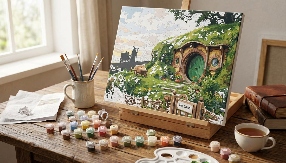 Transform Your Home with Lord of the Rings Paint by Numbers Canvas Art