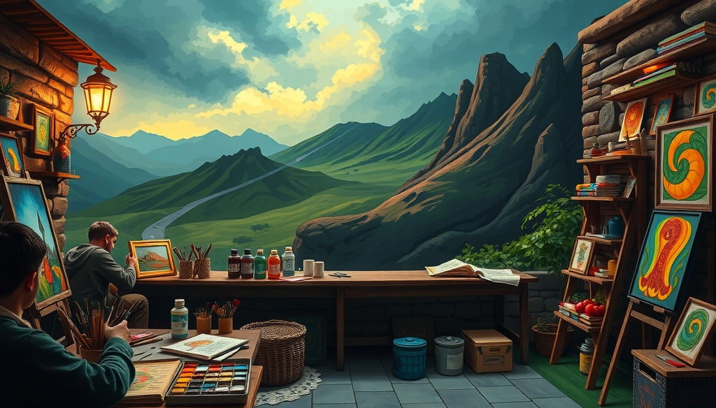 Best Paint by Numbers Kits for Adults: A Journey Through The Lord of the Rings