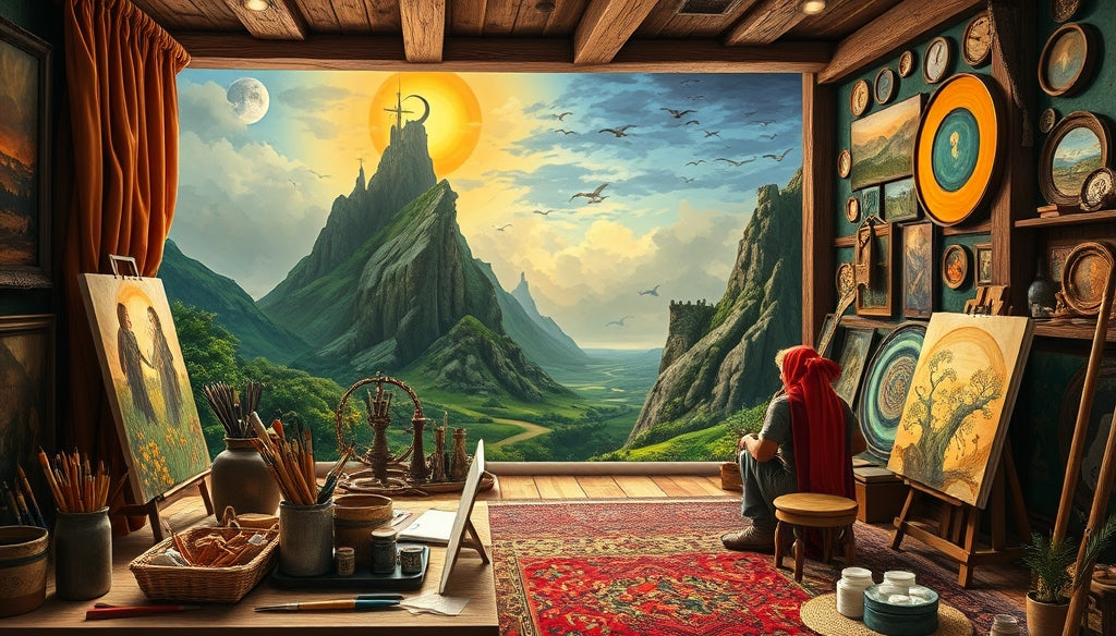 Discover the Best Paint by Numbers Kits for Adults Inspired by The Lord of the Rings