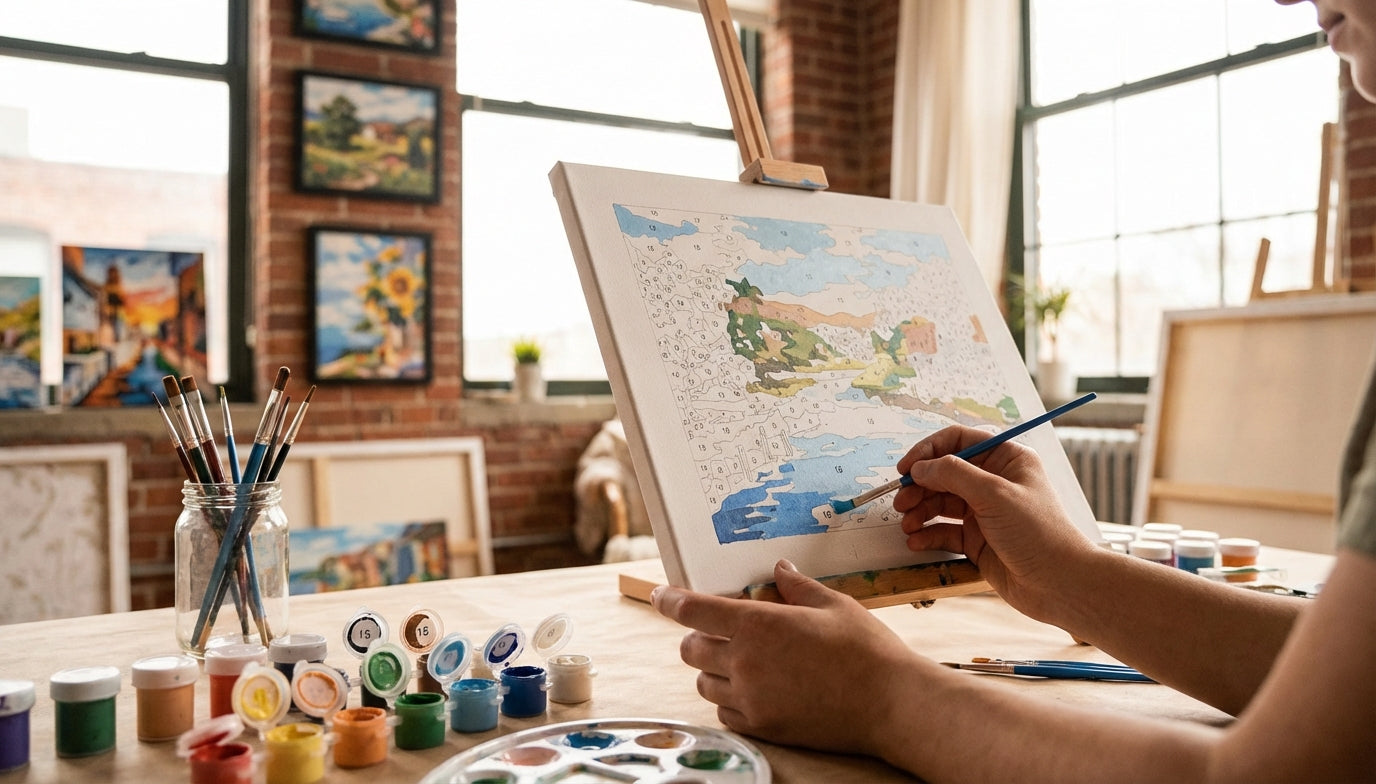 Beginner's Guide: Finding Paint by Numbers Kits with High-Quality Acrylic Paint for an Easy Start