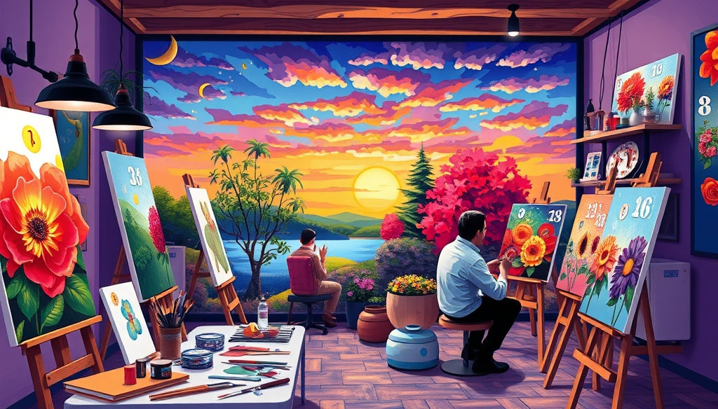 Explore Paint by Numbers Sets on Sale with Fast Shipping Deals