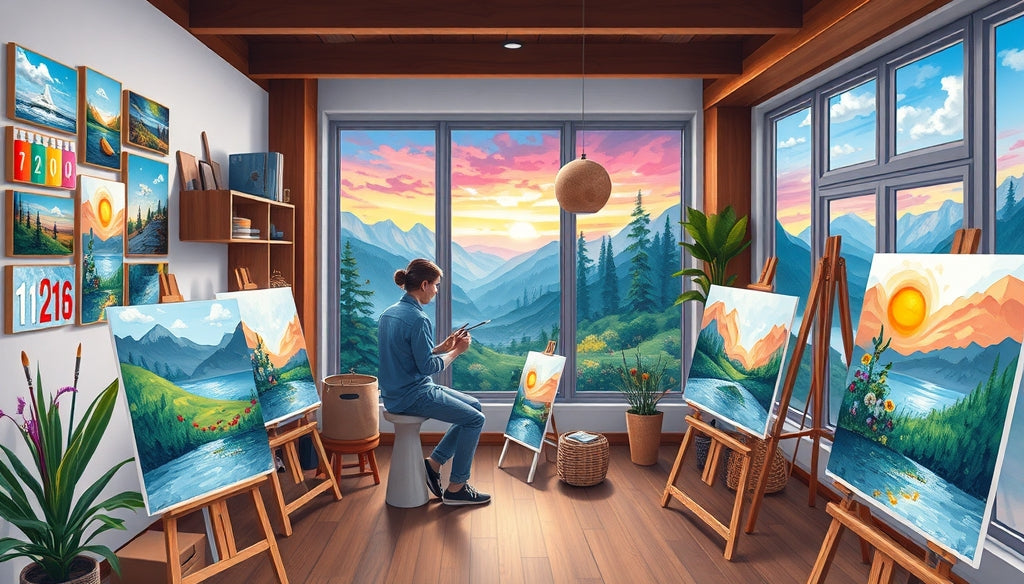 Challenge Yourself with Advanced Paint by Numbers Kits with Fine Details