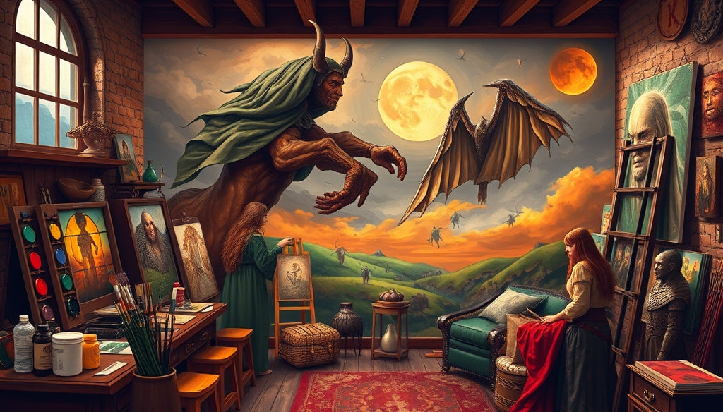 Where to Buy Premium Paint by Numbers Kits of The Lord of the Rings with Free Shipping in the USA