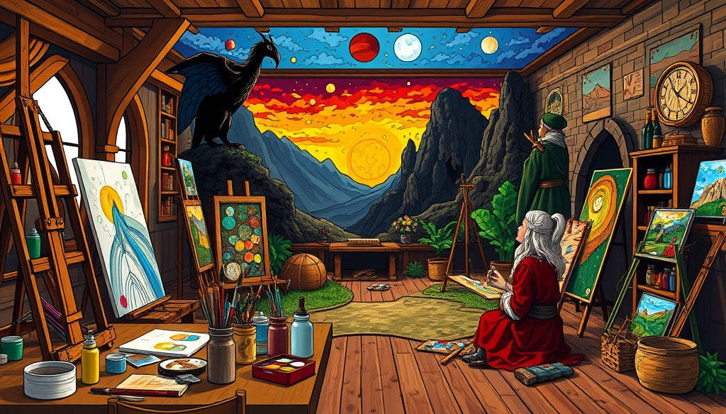 Unlock Your Creativity: Where to Buy Premium Paint by Numbers Kits Featuring Famous Scenes from The Lord of the Rings