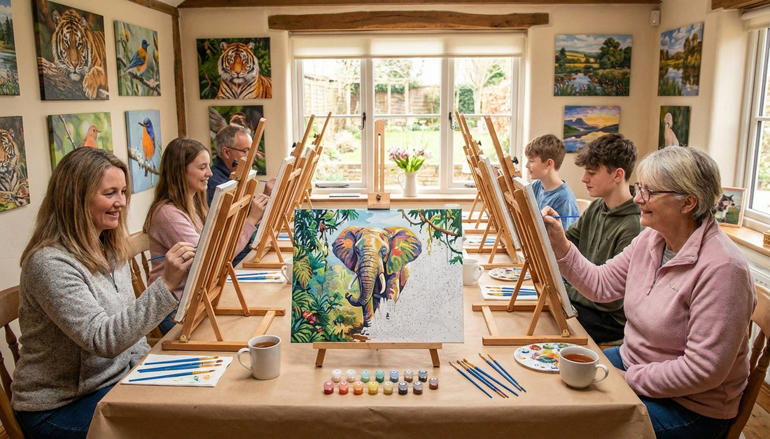 Wildlife PBN Kits: Nature's Beauty in Art