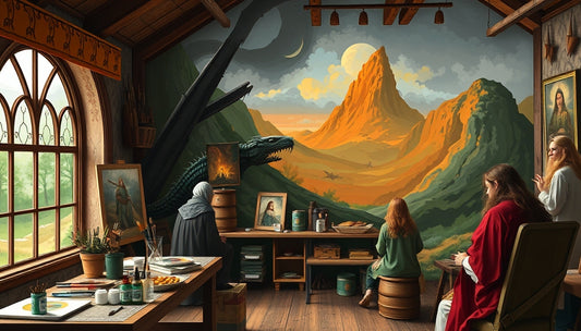 Where to Buy Premium Lord of the Rings Paint by Numbers Kits with Free Shipping in the USA