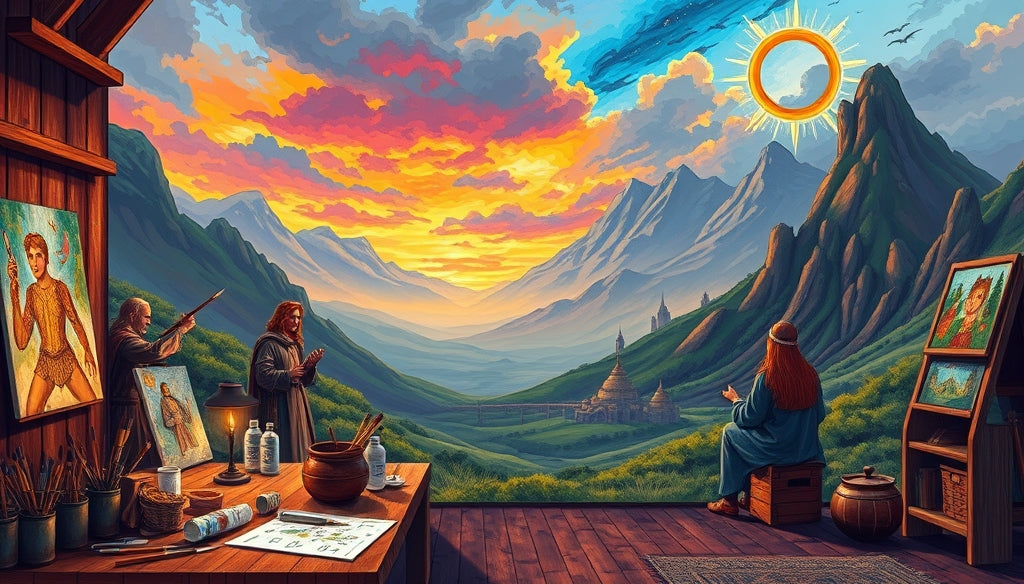 Discover the Best Paint by Numbers Kits for Adults Inspired by The Lord of the Rings